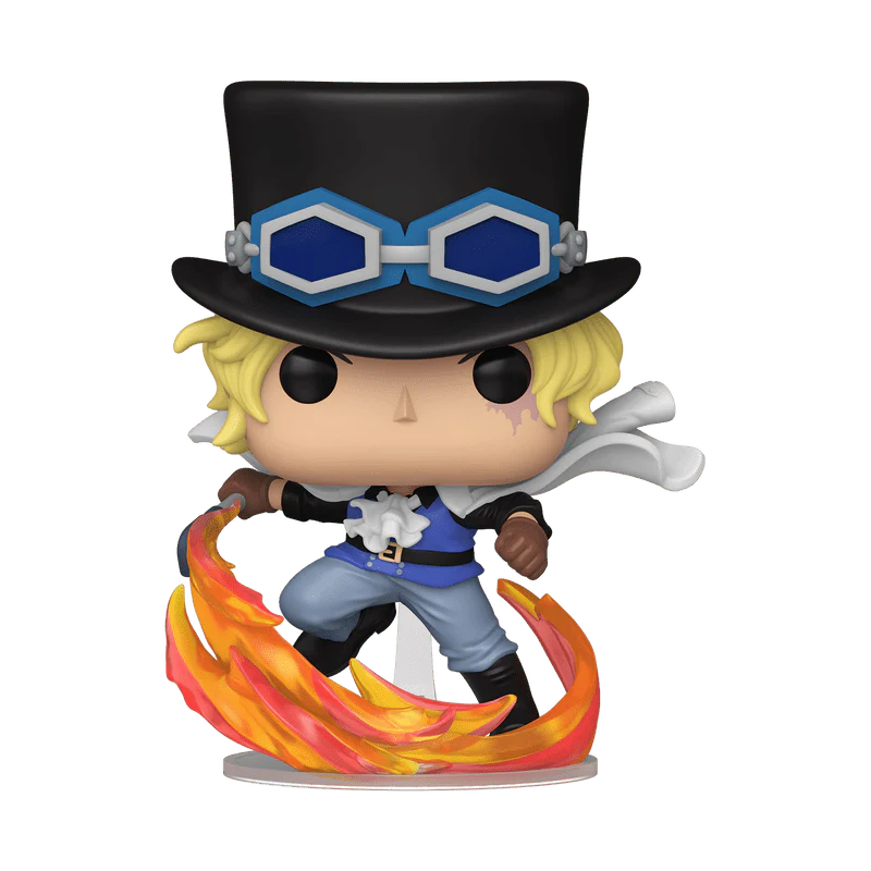 Funko Pop! Animation: One Piece - Sabo Attacking with Pipe #1718 - Image 1