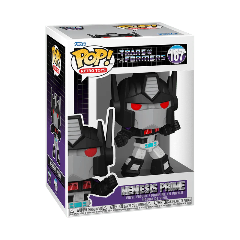 Funko Pop! Retro Toys: Transformers - Nemesis Prime Battle Pose #167 - Image 2