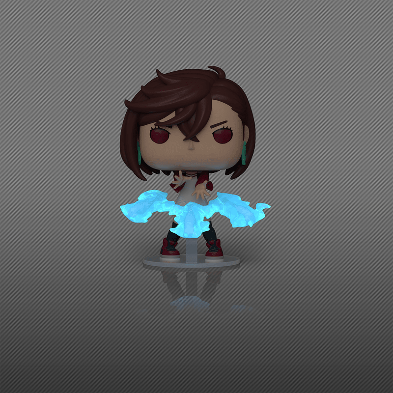 Funko Pop! Animation: Dan Da Dan - Momo #2153 Glow-in-the-Dark Exclusive - Image 3