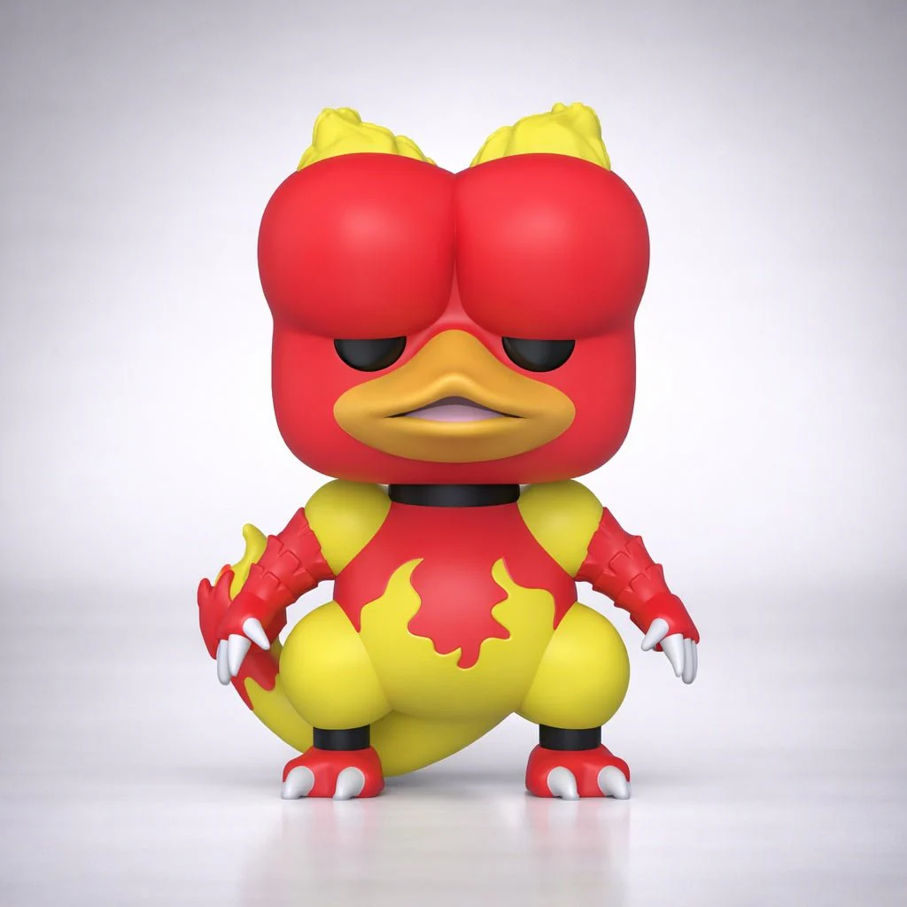 Funko Pop! Games: Pokemon - Magmar #1128 - Image 3