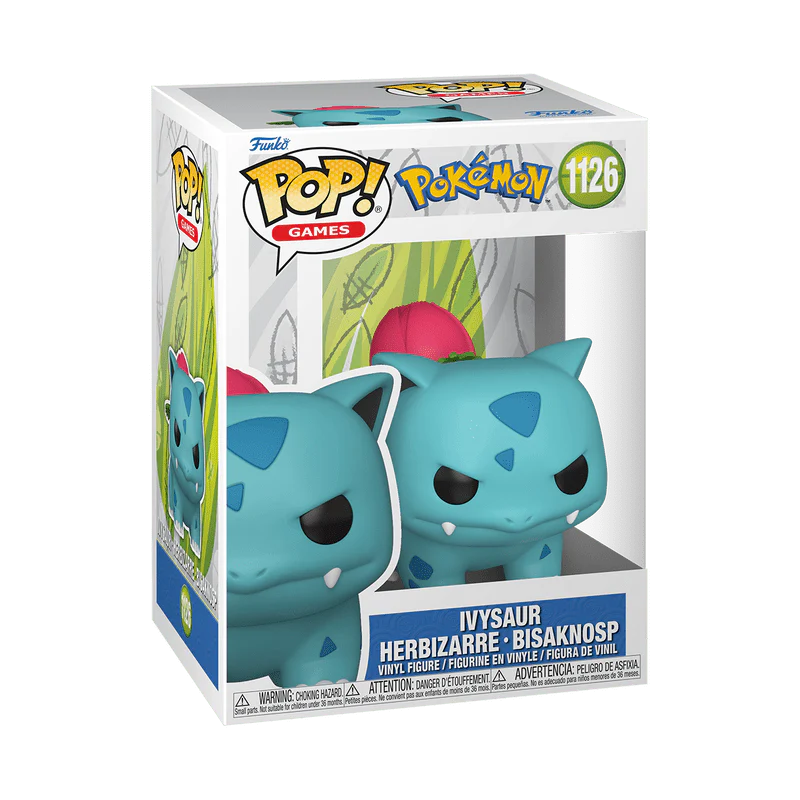 Funko Pop! Games: Pokemon - Ivysaur #1126 - Image 2