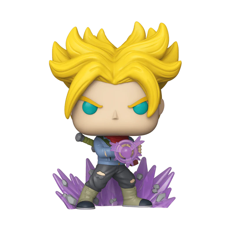 Funko Pop! Animation: Dragon Ball Super – Super Saiyan Trunks #2206 Glow-in-the-dark Chase Exclusive