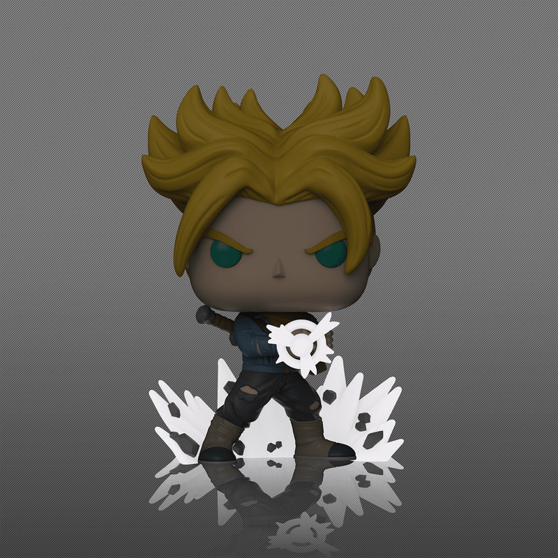 Funko Pop! Animation: Dragon Ball Super - Super Saiyan Trunks #2206 Glow-in-the-dark Chase Exclusive - Image 2