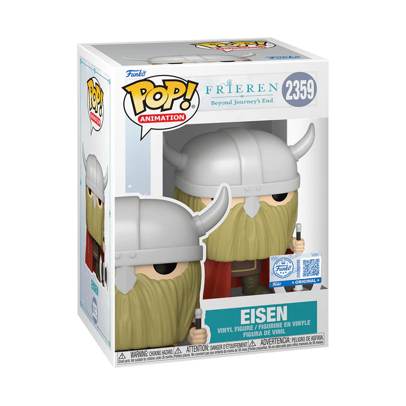 Funko Pop! Animation: Frieren: Beyond Journey's End - Eisen #2359 Speciality Series Exclusive - Image 2