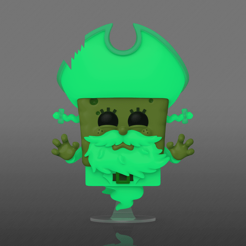 Funko Pop! Movies: The SpongeBob Movie: Search for SquarePants - SpongeBob as the Flying Dutchman #1943 Glow-in-the-Dark - Image 3