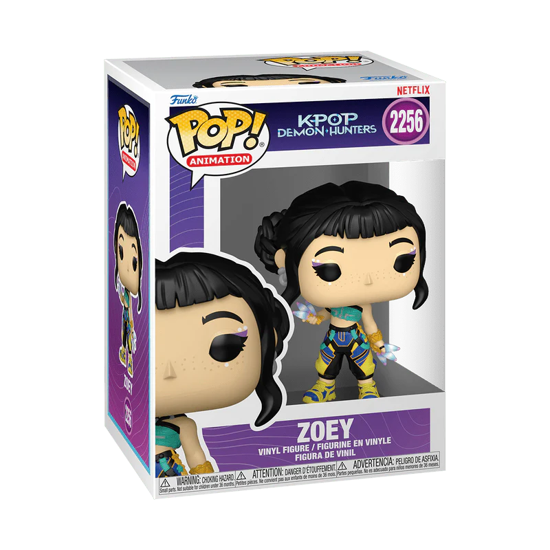 Funko Pop! Animation: Netflix KPop Demon Hunters - Zoey #2256 - Image 2