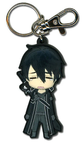 Sword Art Online - Crying Kirito SD PVC Keychain - Image 1
