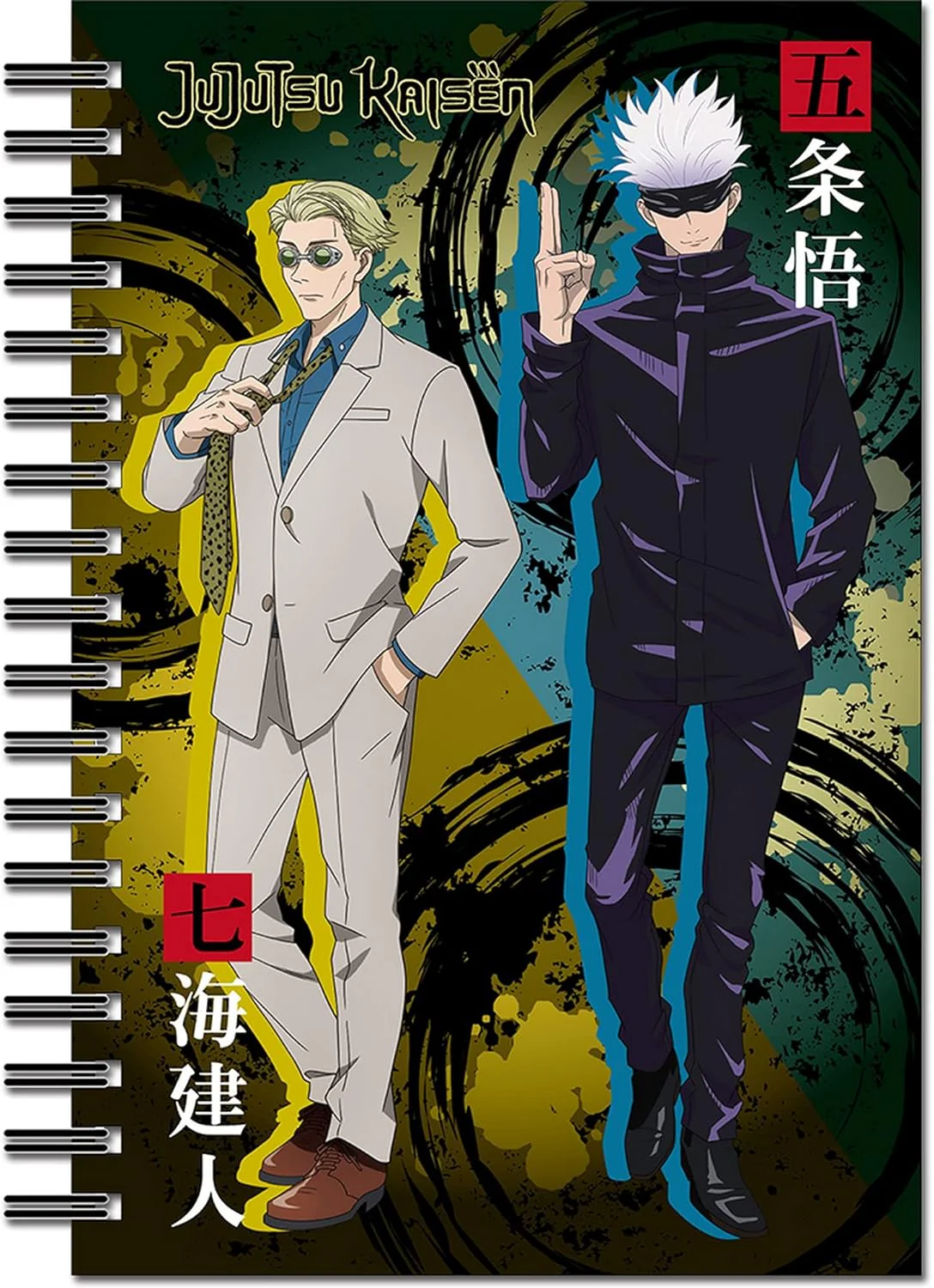 Great Eastern Entertainment Jujutsu Kaisen – Gojo & Nanami Notebook