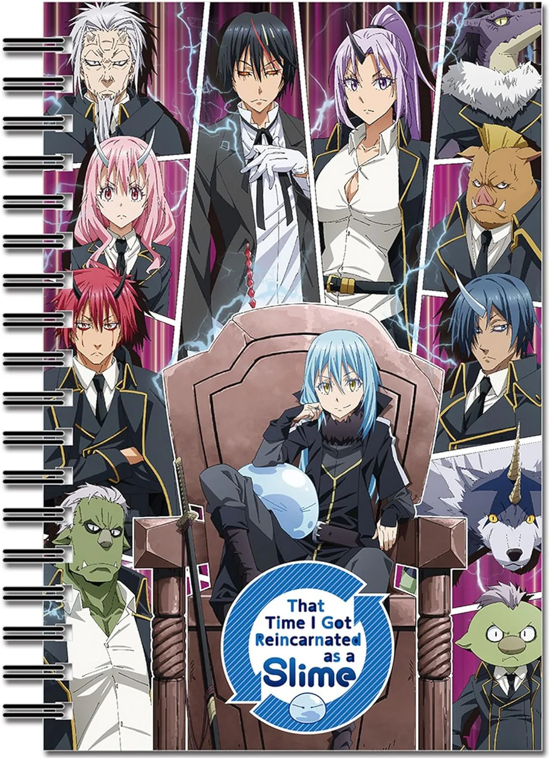 Great Eastern Entertainment That Time I Got Reincarnated As A Slime – Key Art #1 Hardcover Notebook