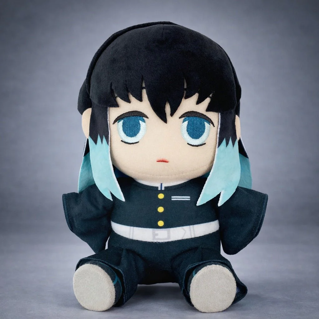 Demon Slayer – Muichiro Tokito – Sitting Plush 7″