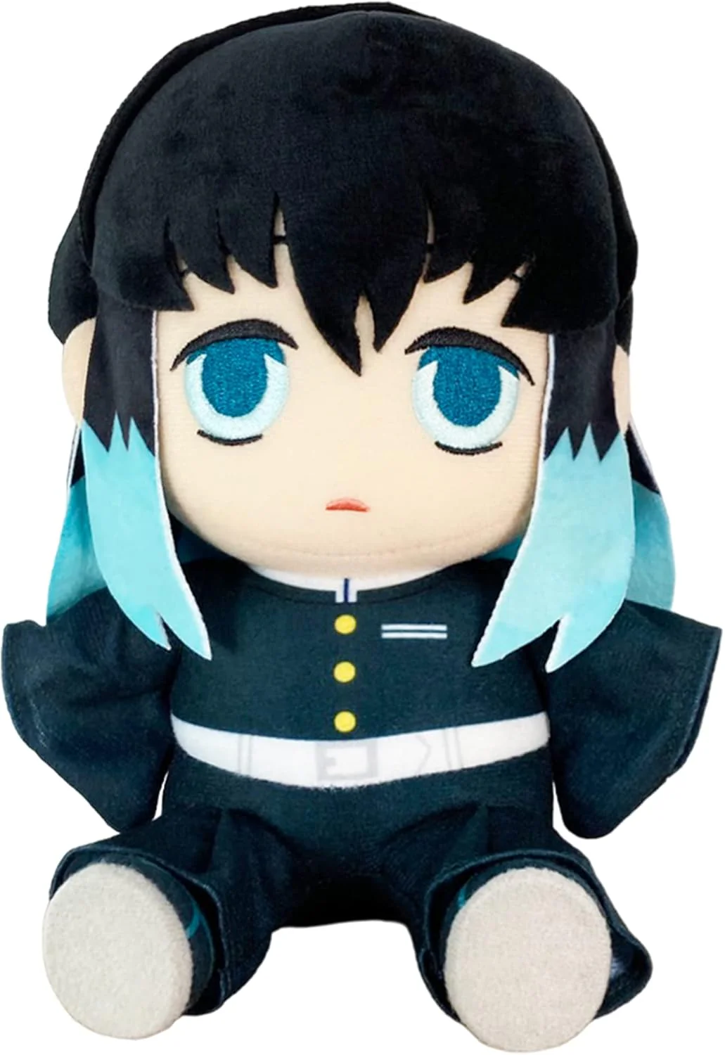 Demon Slayer - Muichiro Tokito - Sitting Plush 7" - Image 2