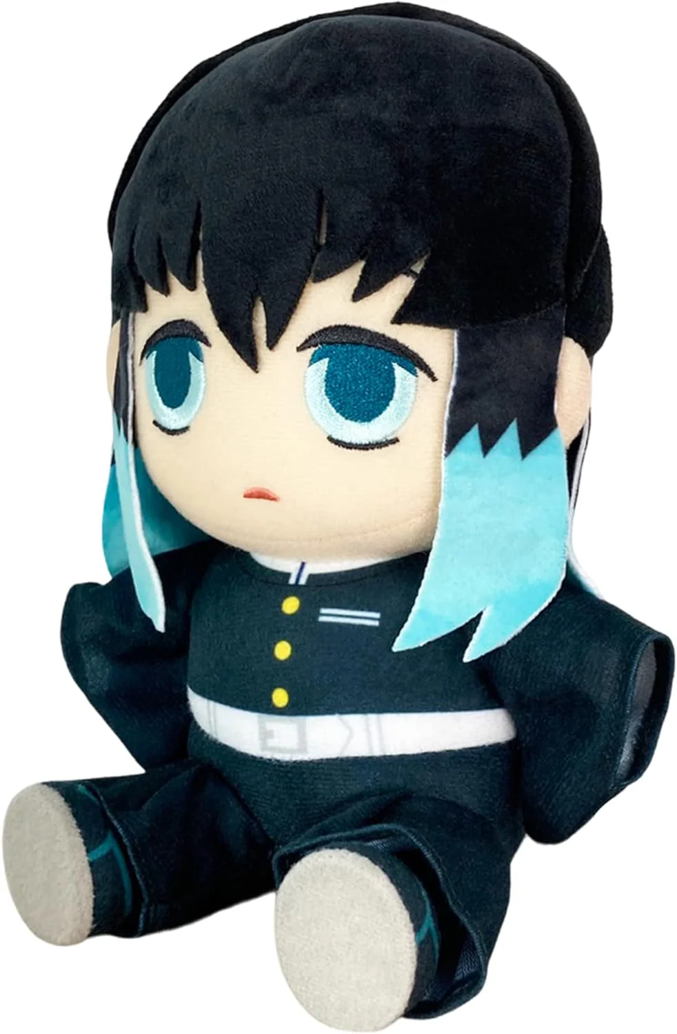 Demon Slayer - Muichiro Tokito - Sitting Plush 7" - Image 3