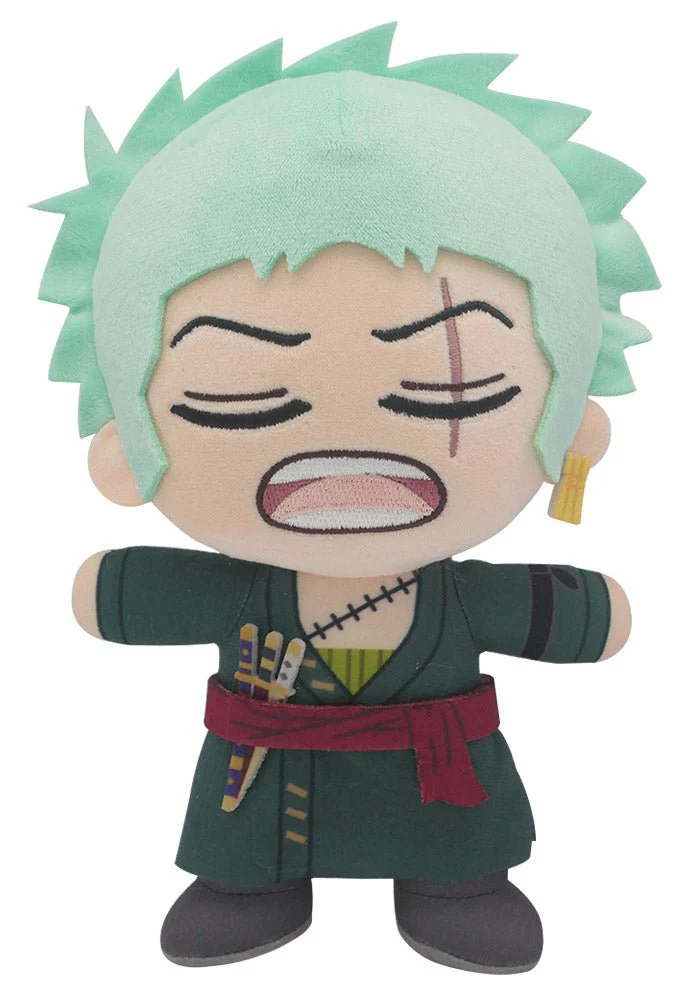 One Piece - Roronoa Zoro - Sleeping Plush 8" - Image 2