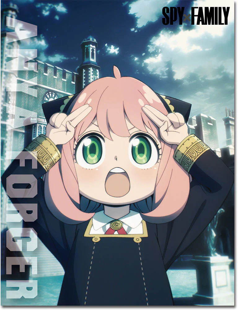 Spy X Family - Anya Forger Character Visual Throw Blanket - Image 1