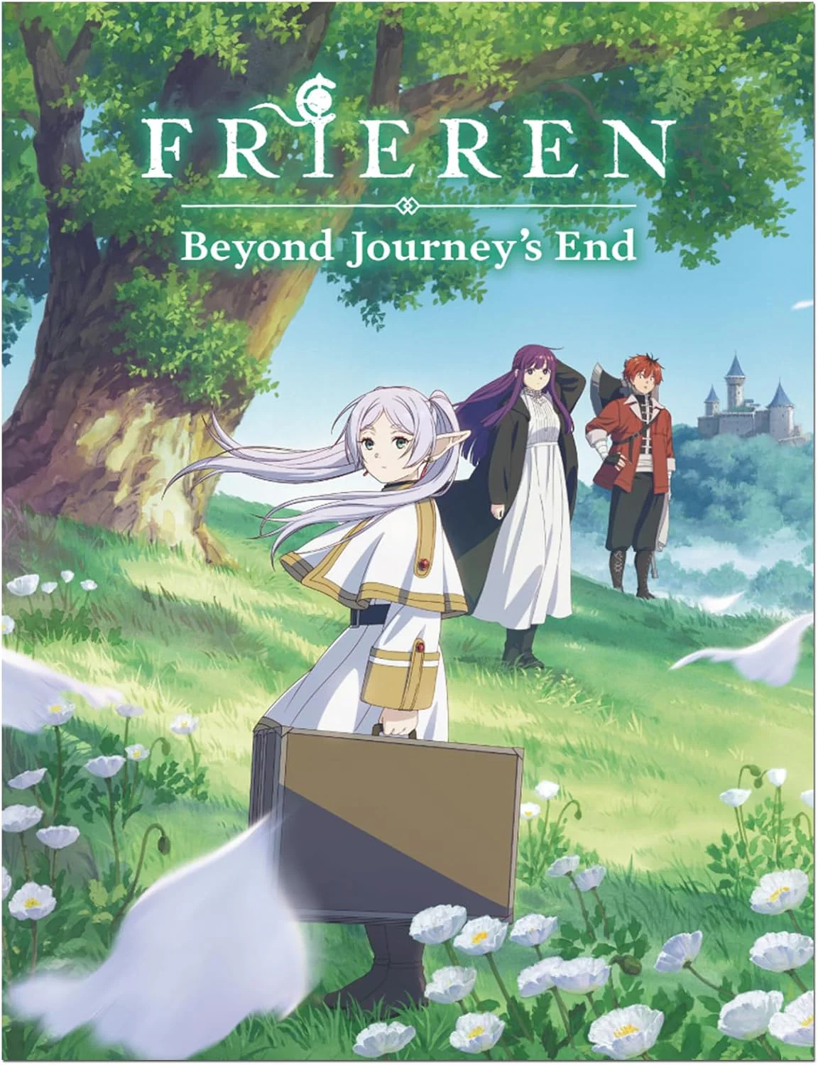 Frieren: Beyond Journey’s End – Key Art Sublimation Throw Blanket 60in By 46in