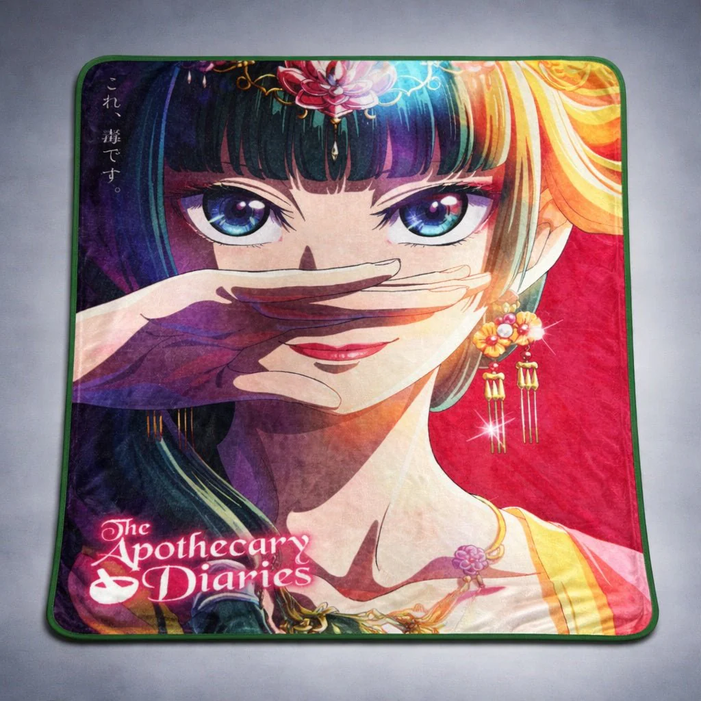 The Apothecary Diaries – Maomao Face Art – Throw Blanket