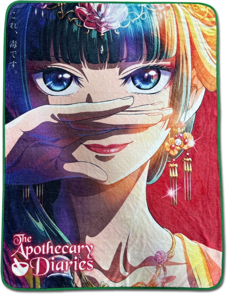 The Apothecary Diaries - Maomao Face Art - Throw Blanket - Image 2