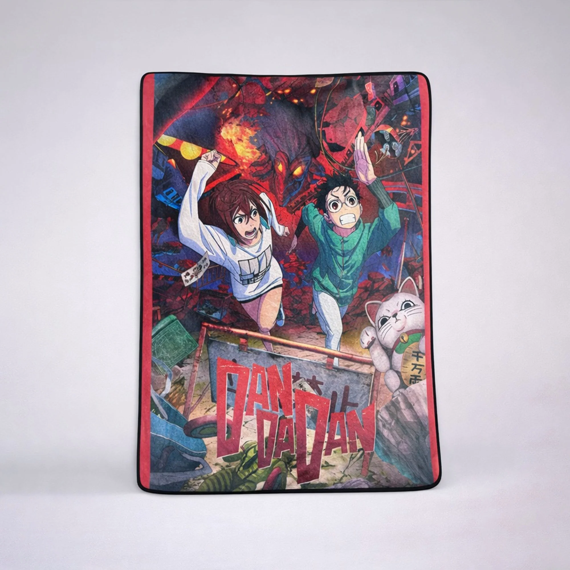 Dan Da Dan - Key Visual #1 Throw Blanket 60x46 Sublimated - Image 2