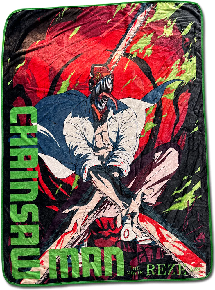Great Eastern Entertainment – Chainsaw Man The Movie: Reze Arc – Reze Arc-Cafe TV Throw Blanket