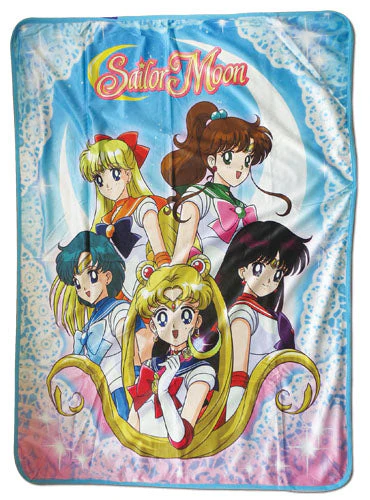 Sailor Moon – Sailor Moon Group 2 Sublimation Throw Blanket 46in By 60in