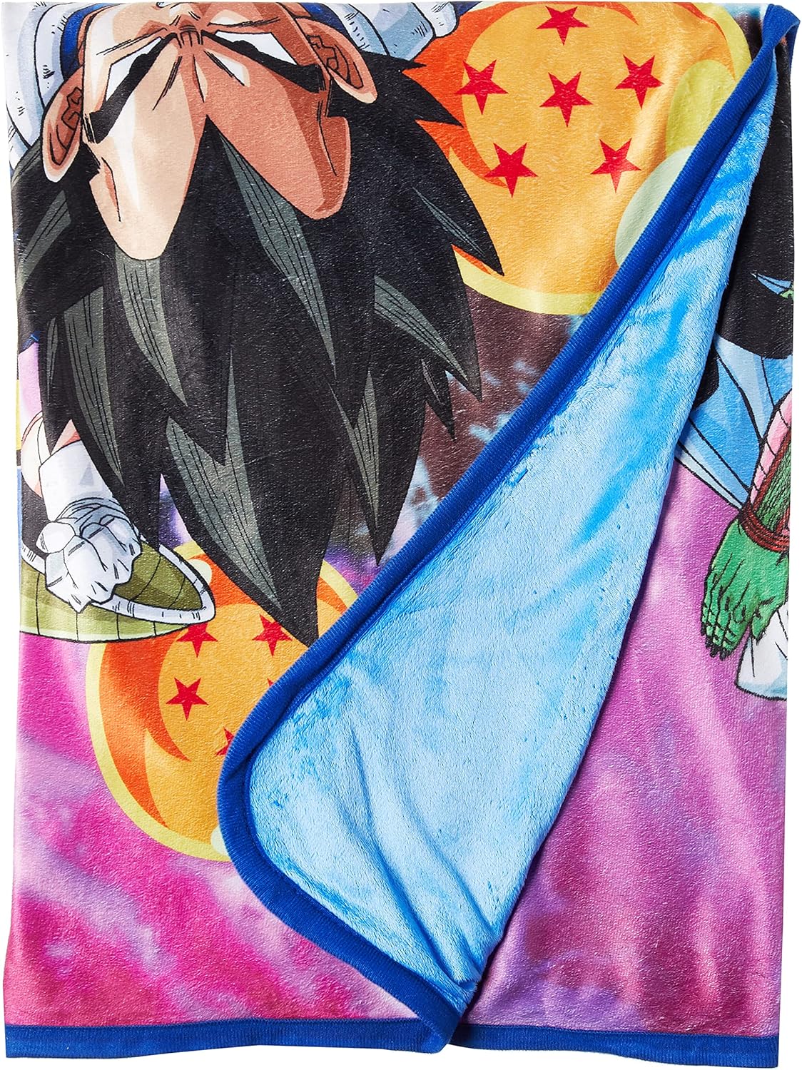 Great Eastern Entertainment - Dragon Ball Z - Group In The Sky Sublimation Throw Blanket - Image 3