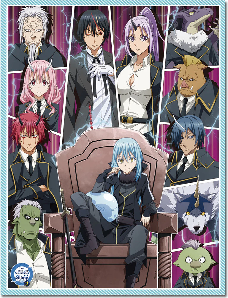 That Time I Got Reincarnated As A Slime – Key Art #A Throw Blanket