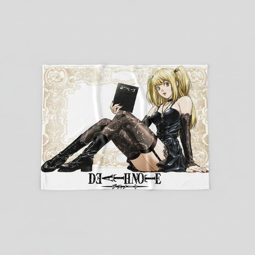 Death Note - Misa Sublimation Throw Blanket 60in By 46in - Image 2
