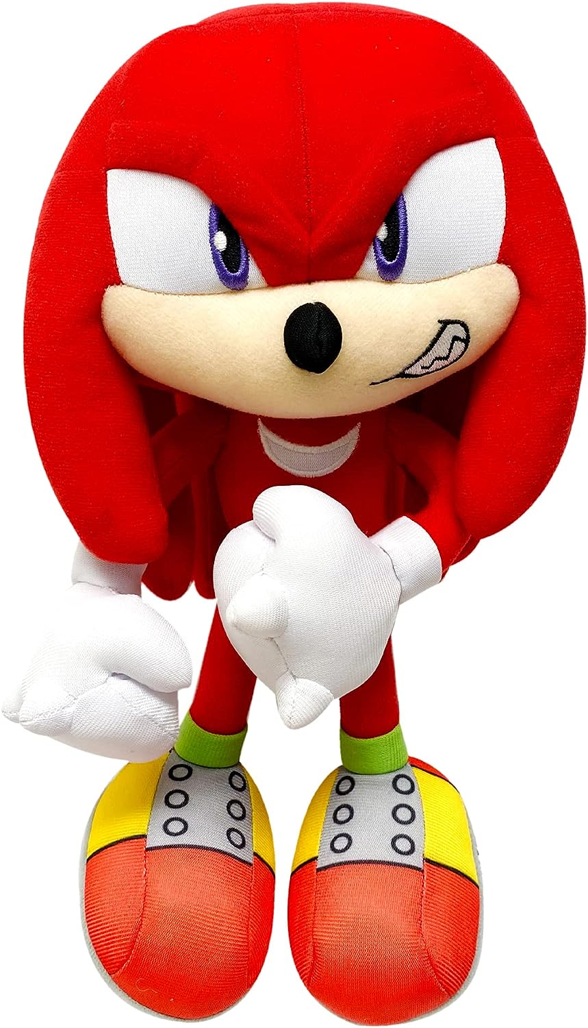Sonic The Hedgehog - Knuckles Grin Plush 10" Great Eastern Entertainment - Image 1