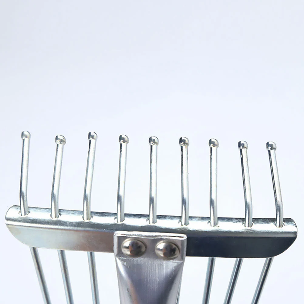 Garden Helper Telescopic Yard Cleaner Leaf Rake - Image 3