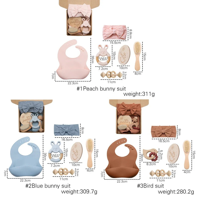 Pastel Cute Baby Shower Gift Set - Image 2