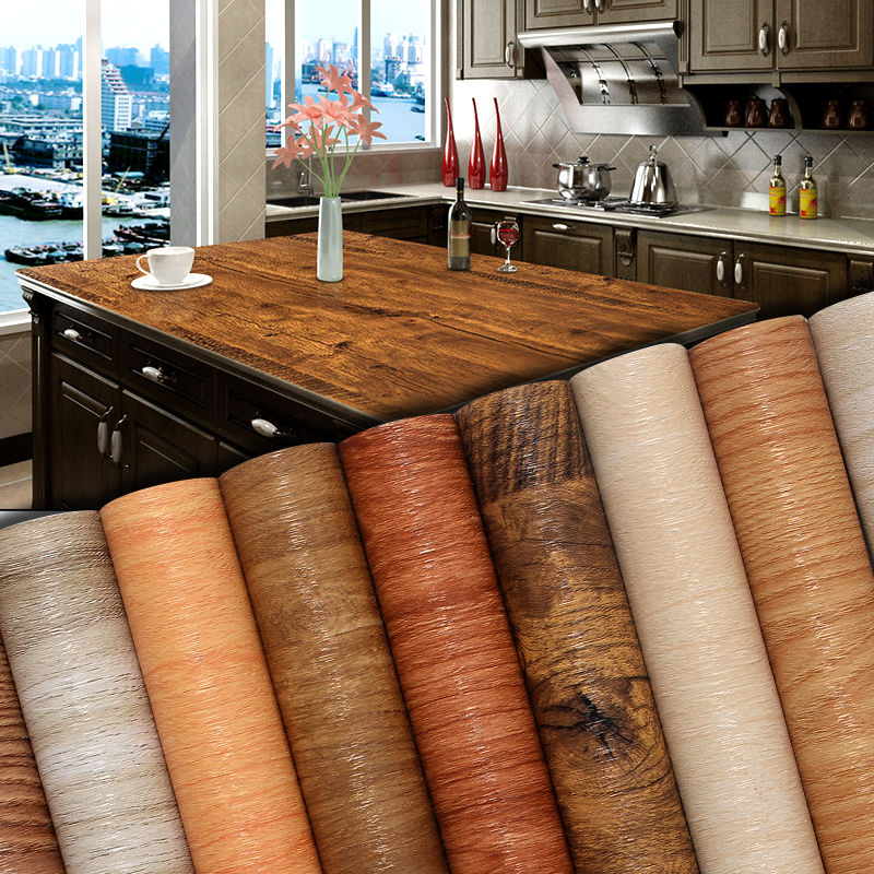 Self-Adhesive  Wood Grain Wall Sticker - Image 2