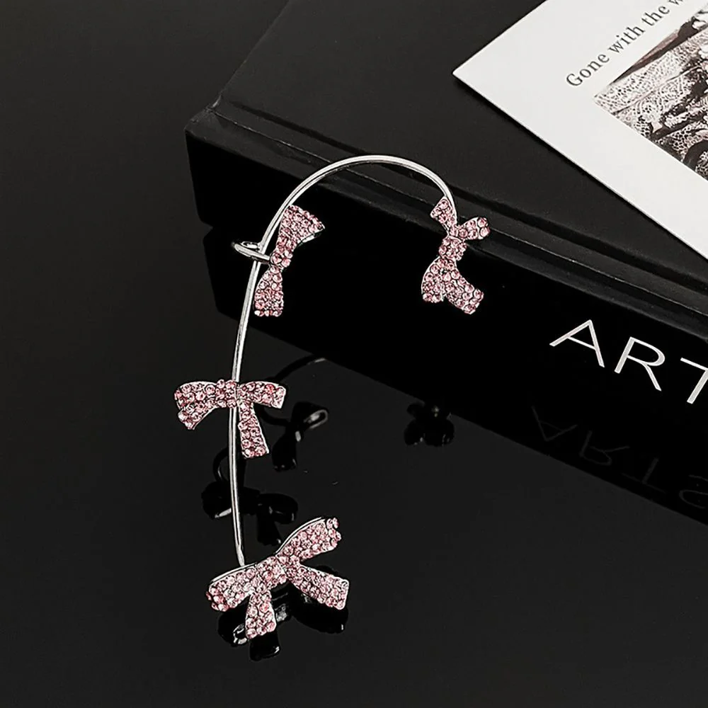 Bow Ear Clip Earrings - Image 3