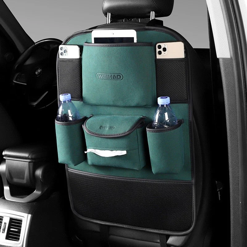 Multi-Pocket Car Back Seat Storage Organizer - Image 3