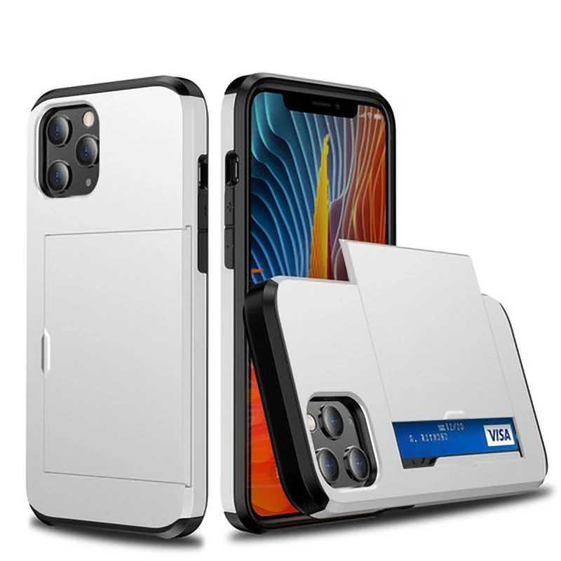 Business Armor Slide Wallet iPhone Case - Image 3
