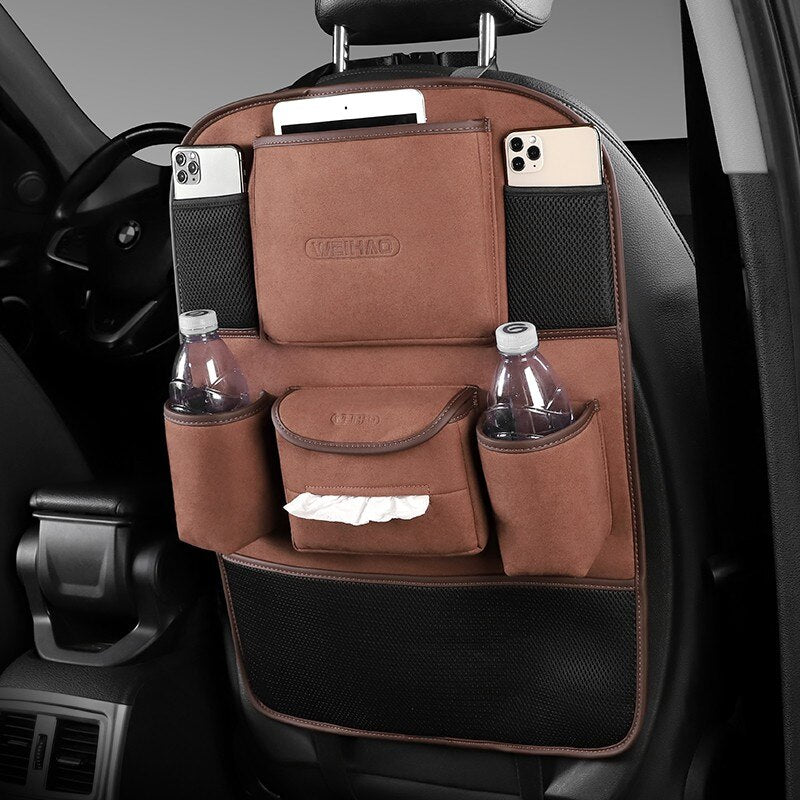 Multi-Pocket Car Back Seat Storage Organizer - Image 2
