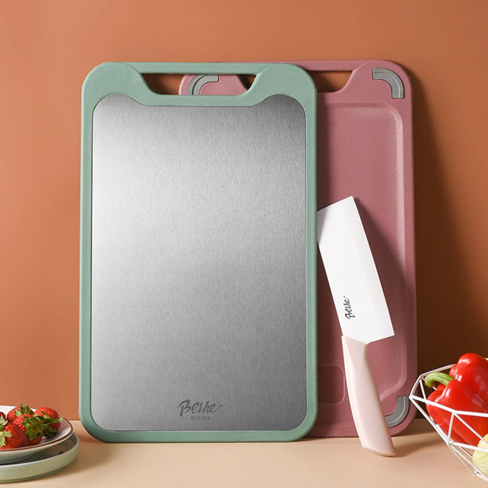2in1 All Cut Up Double-Sided Cutting Board - Image 1