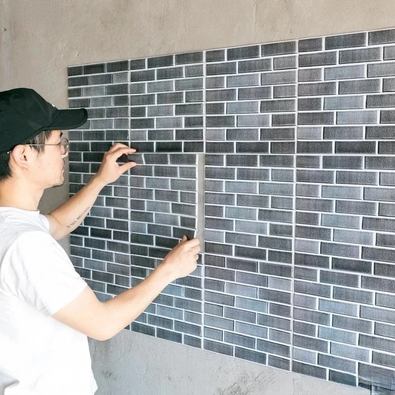 3D Self-Adhesive Cobblestone Wall Stickers - Image 2