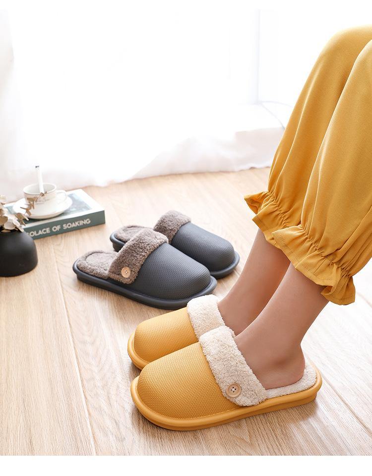 Lightweight Washable Comfy Plush Slippers - Image 2