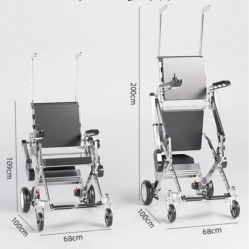 Automatic Standing Assist Walking Rehabilitation Trainer Wheelchair - Image 3