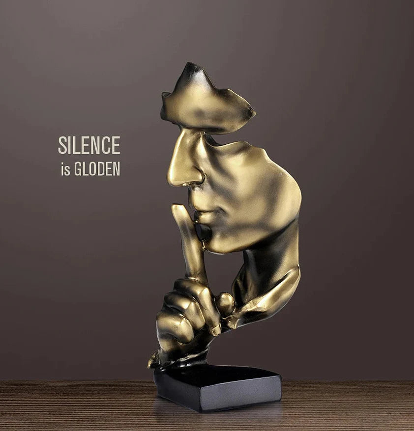 Silent Thinker Abstract Face Home Decor - Image 3