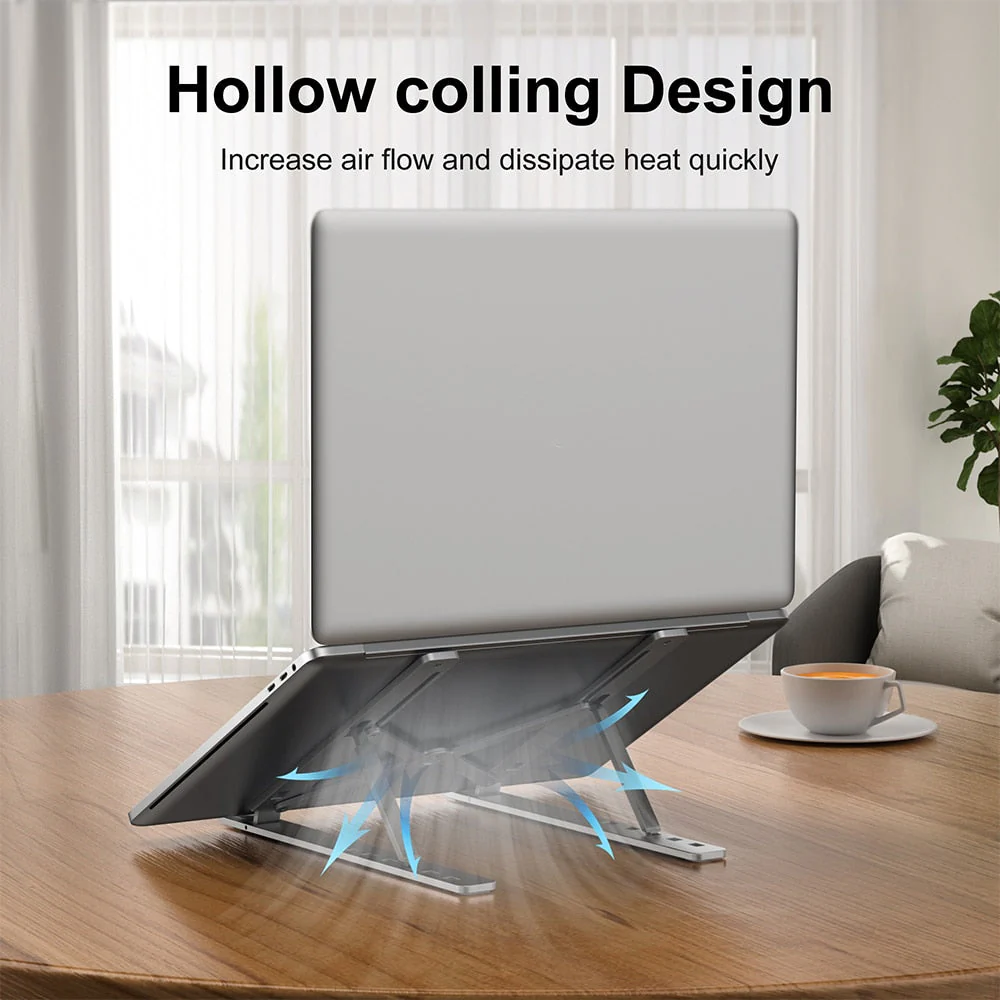 Work Station Aluminum Notebook Holder Stand - Image 3