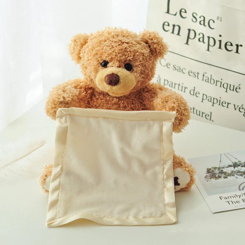 Peekaboo Teddy Bear Plush Toy - Image 3
