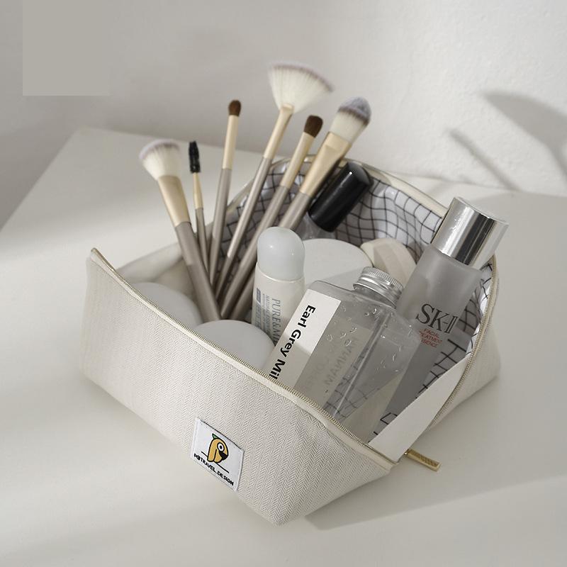 Waterproof Wide Open Makeup Bag - Image 2