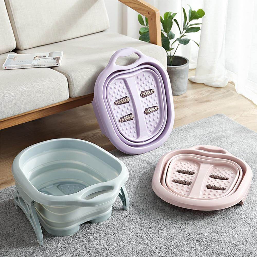 Foldable Foot Bath Massage Bucket - Image 2