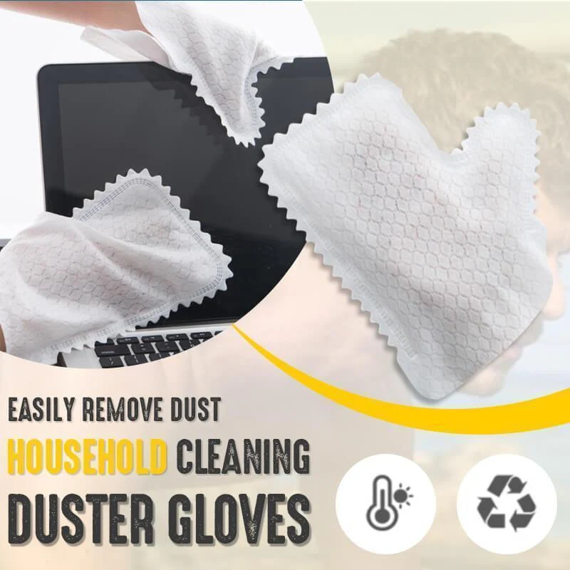 10Pcs Reusable Microfiber Dust Cleaning Gloves - Image 3