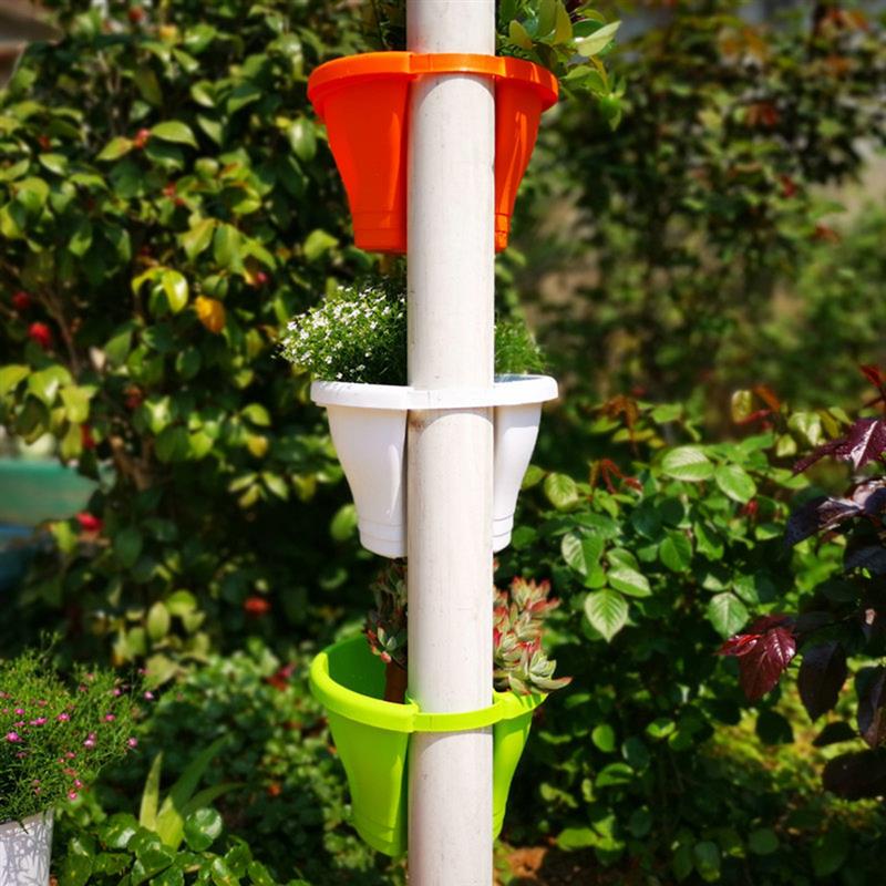 Drain Pipe Flower Pot Holder - Image 3