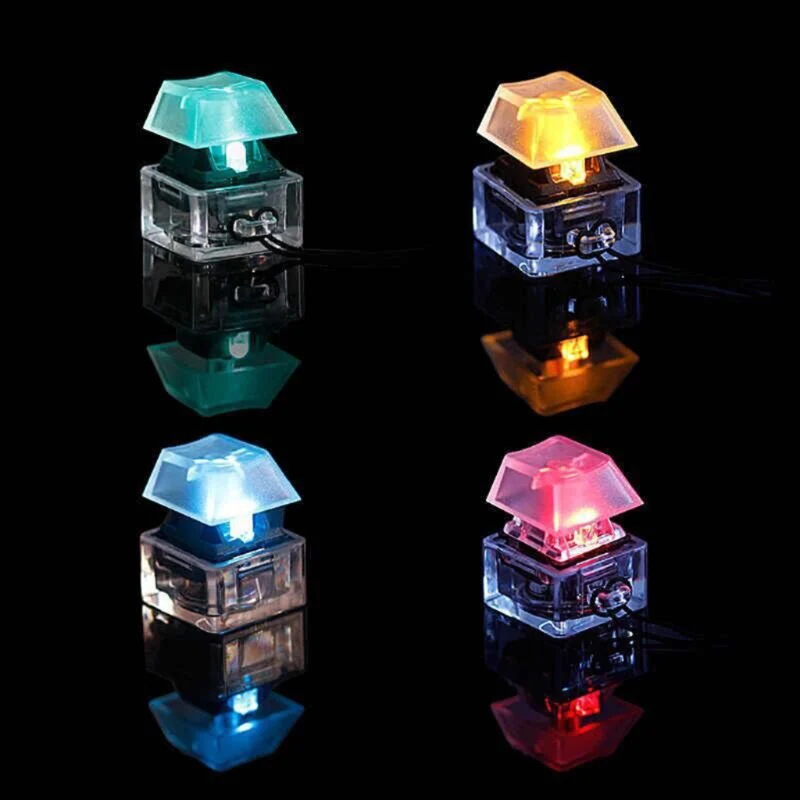 LED Keyboard Switch Fidget Keychain - Image 1