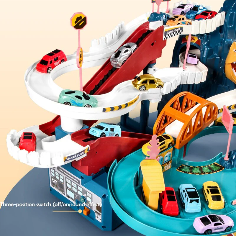 Adventure Parking Lot Racing Car Toys - Image 2