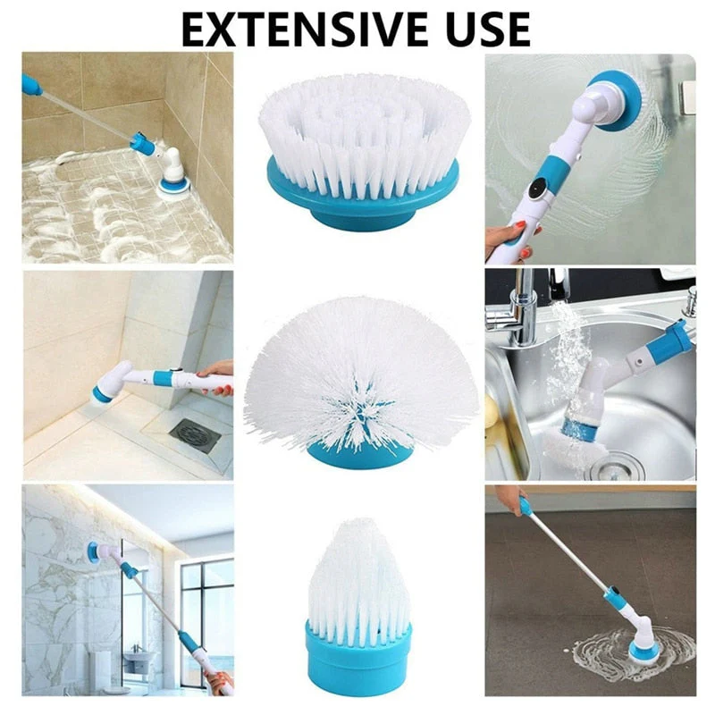 Max Clean Spinner Turbo Electric Scrub Brush - Image 2