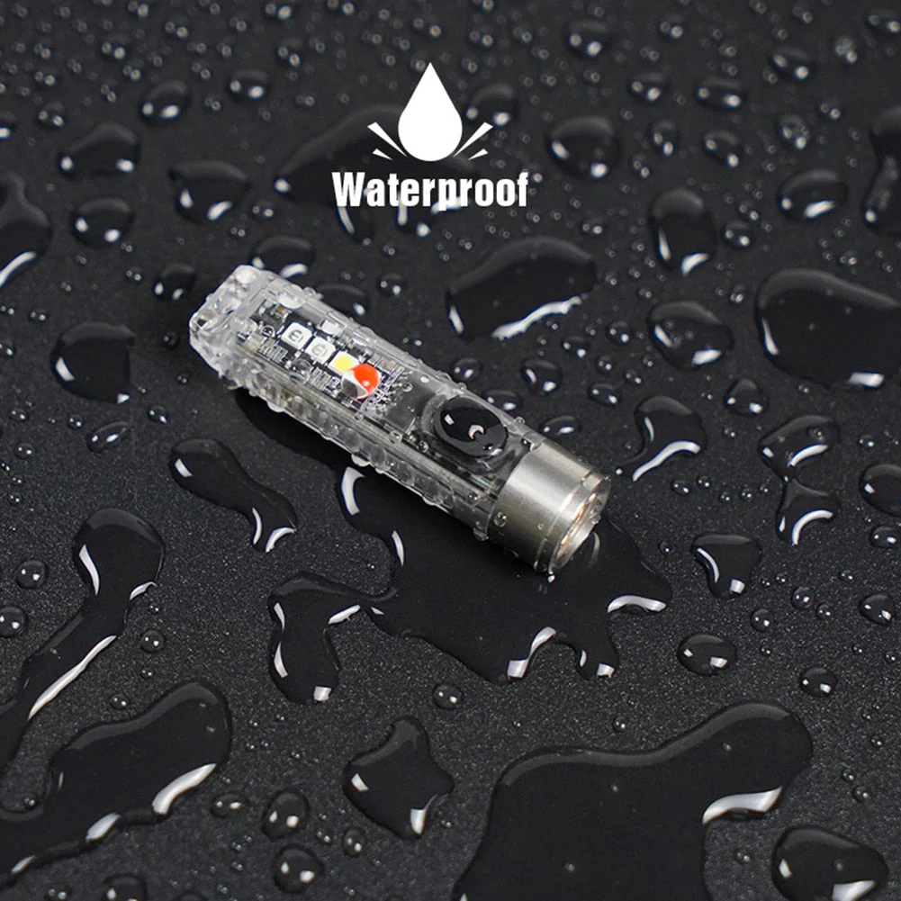 Mini LED Keychain Pocket Flashlight - Image 2